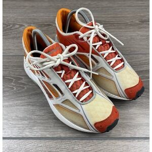 DKNY Women's Athletic Retro Chunky Trainers Low Top Orange Size 8‎